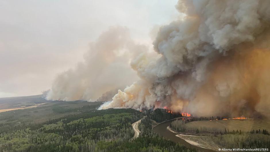 Kanada'da orman yangınları nedeniyle harikulâde hal