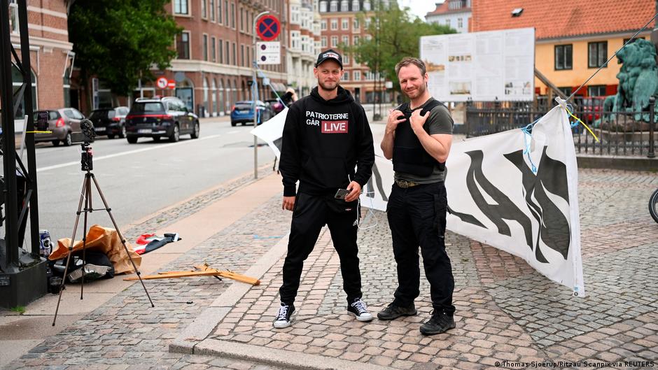 Danimarka'da muhalefet Kur'an hareketi yasağına karşı