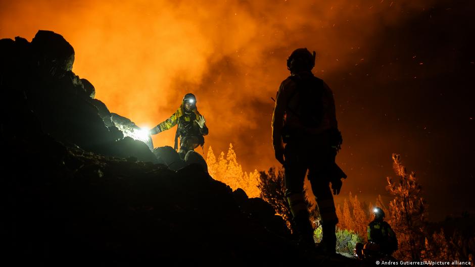 Tenerife'de orman yangını: 3 bin kişi tahliye edildi