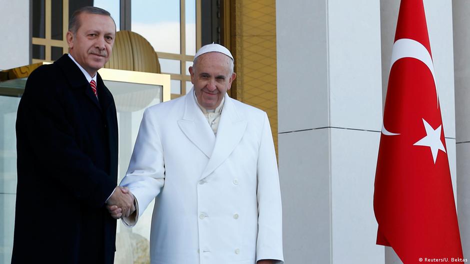 Erdoğan Papa ile Gazze meselesini görüştü