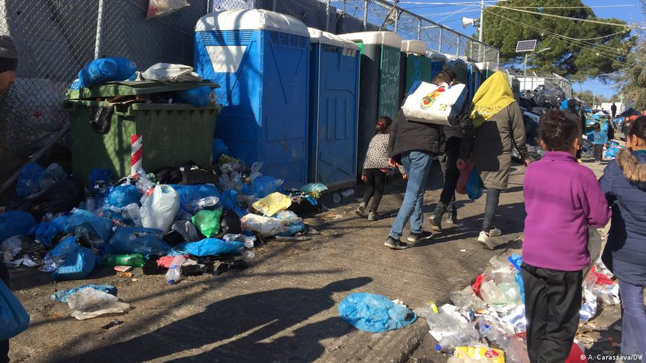 Yunanistan'da sığınmacı kampları doldu