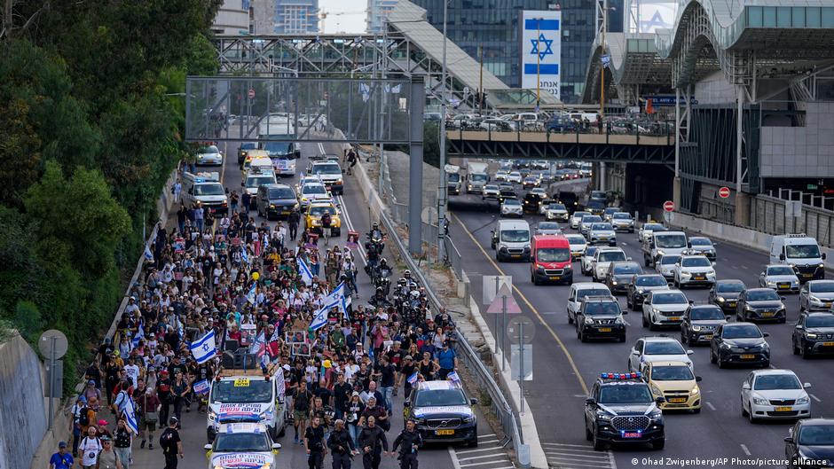 İsrail'de rehineler için beş günlük yürüyüş